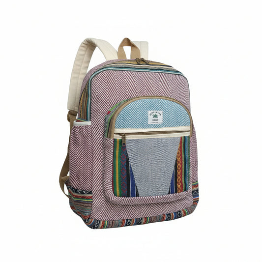Eco-Friendly Handcrafted Tribal Fusion Backpack