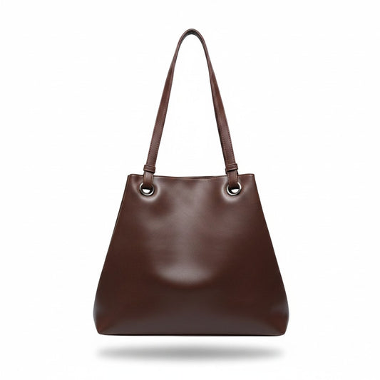 Classic Professional Shoulder Bag with Detachable Pouch