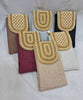 Jute Traditional Mobile Pouch With Bead Handwork